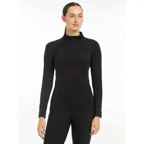 Lemieux Carmine Base Layer Black UK 6 Black Base Layers