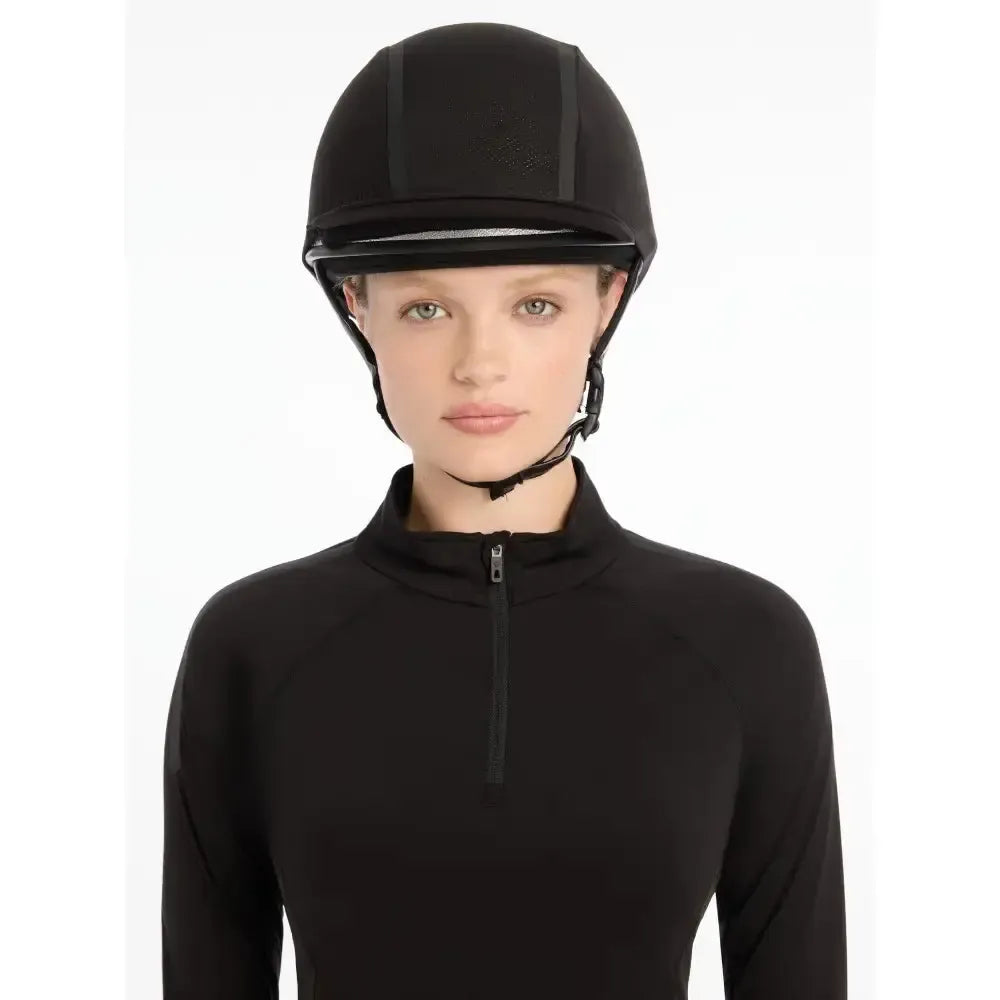 Lemieux Carmine Hat Silk Black Black Hat Silks