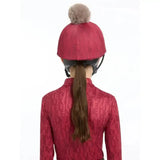 Lemieux Casey Hat Silk Ember Ember Hat Silks