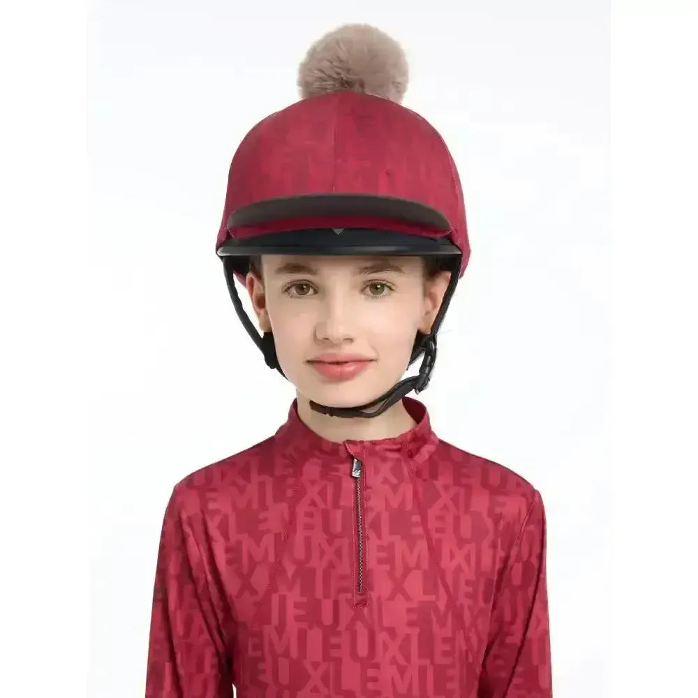 Lemieux Casey Hat Silk Ember Ember Hat Silks