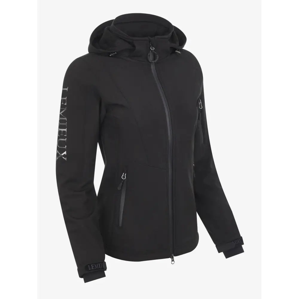 Lemieux Celine Soft Shell Jacket Black 6 Outdoor Coats & Jackets Barnstaple Equestrian Supplies