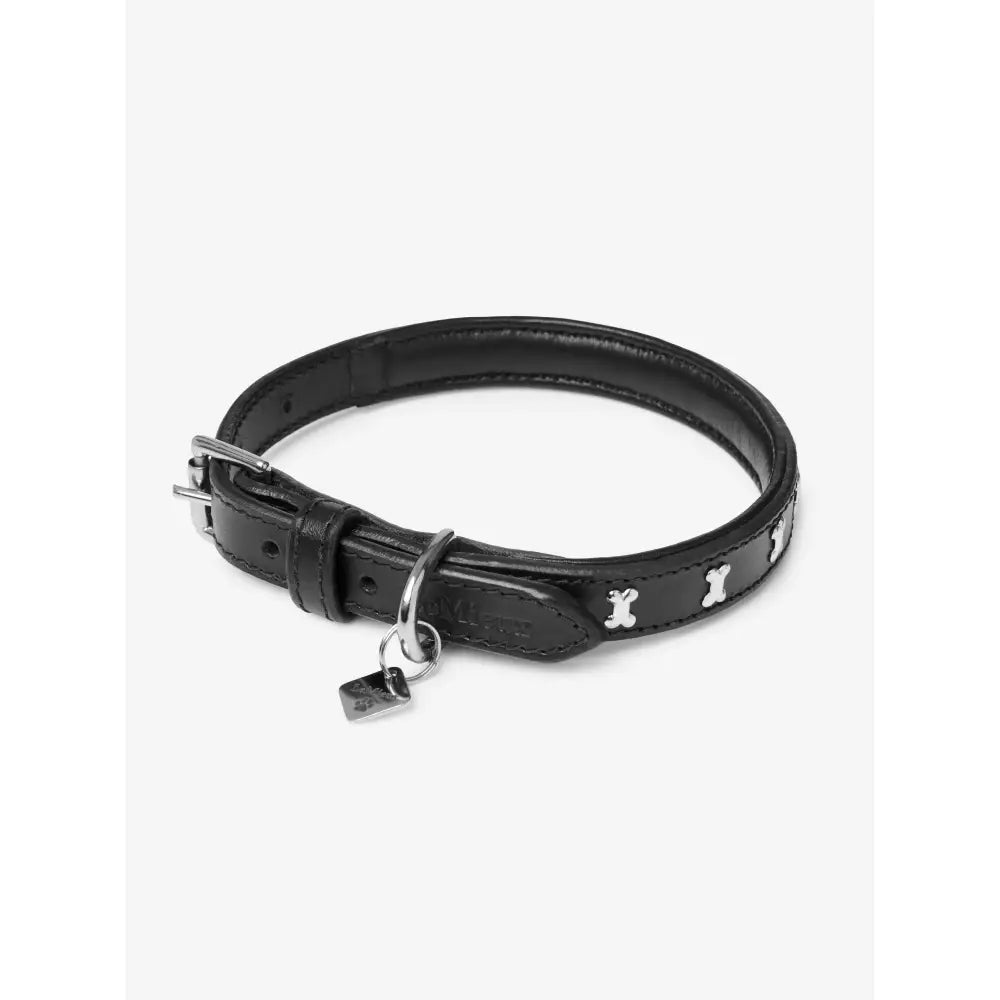 LeMieux Chelsea Dog Collar Black Black Large Dog Collar Barnstaple Equestrian Supplies