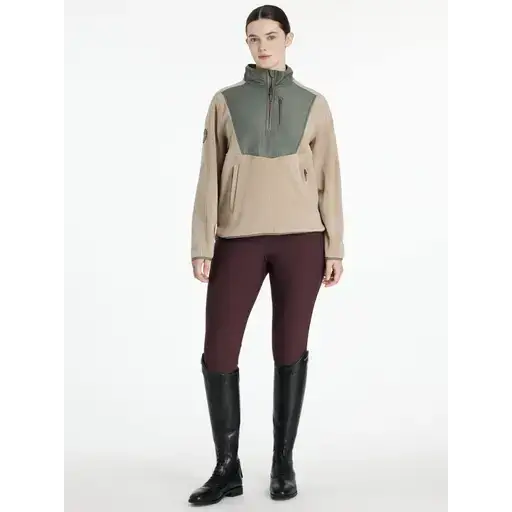 Lemieux Clara Hybrid Fleece Rosemary Rosemary UK 6 Fleece Tops