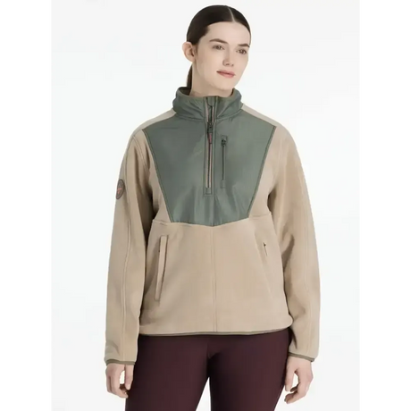 Lemieux Clara Hybrid Fleece Rosemary Rosemary UK 6 Fleece Tops