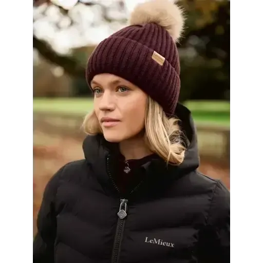 Lemieux Clara Rib Beanie Damson Damson Small/Medium Headwear