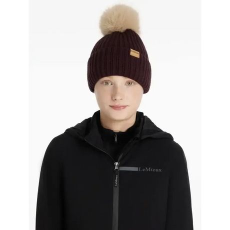Lemieux Clara Rib Beanie Damson Damson Small/Medium Headwear