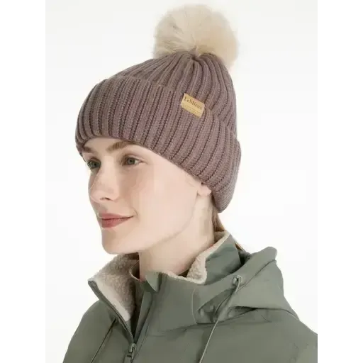 Lemieux Clara Rib Beanie Walnut Walnut Small/Medium Headwear