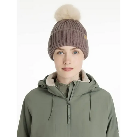 Lemieux Clara Rib Beanie Walnut Walnut Small/Medium Headwear