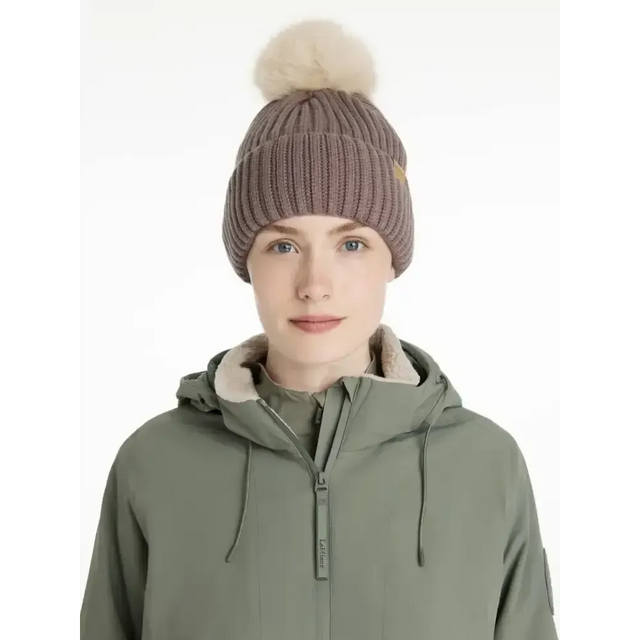 Lemieux Clara Rib Beanie Walnut Walnut Small/Medium Headwear