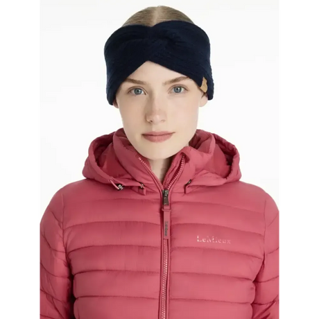 Lemieux Clara Rib Knot Headband Navy Navy One Size Headbands