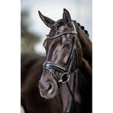 LeMieux Classic Browband Black Leather Twilight Cob Browbands Barnstaple Equestrian Supplies