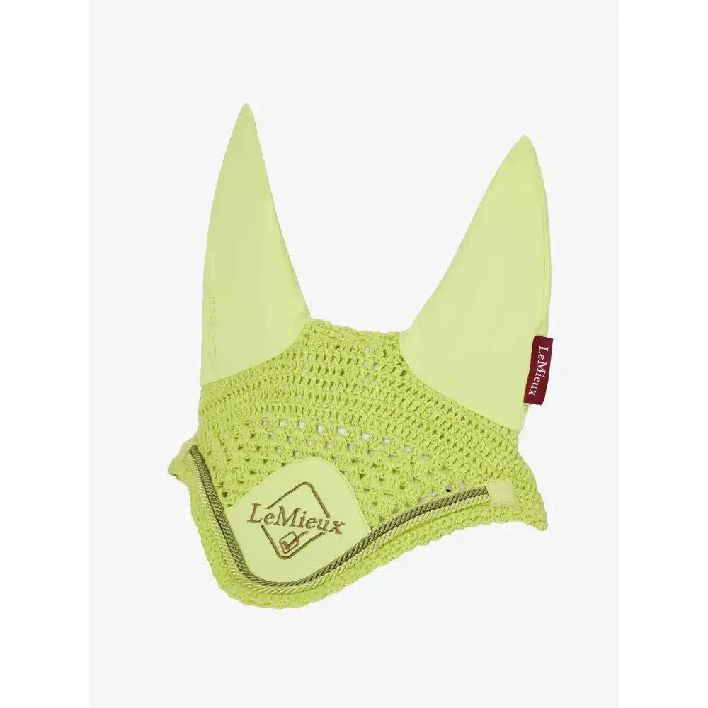 LeMieux Classic Fly Hood Kiwi Medium Horse Ear Bonnets