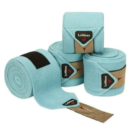 LeMieux Classic Polo Bandages Azure Azure Full (Set of 4) LeMieux Bandages & Wraps Barnstaple Equestrian Supplies