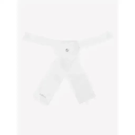 LeMieux Classic Stock White White One Size Ready-Tied Stocks