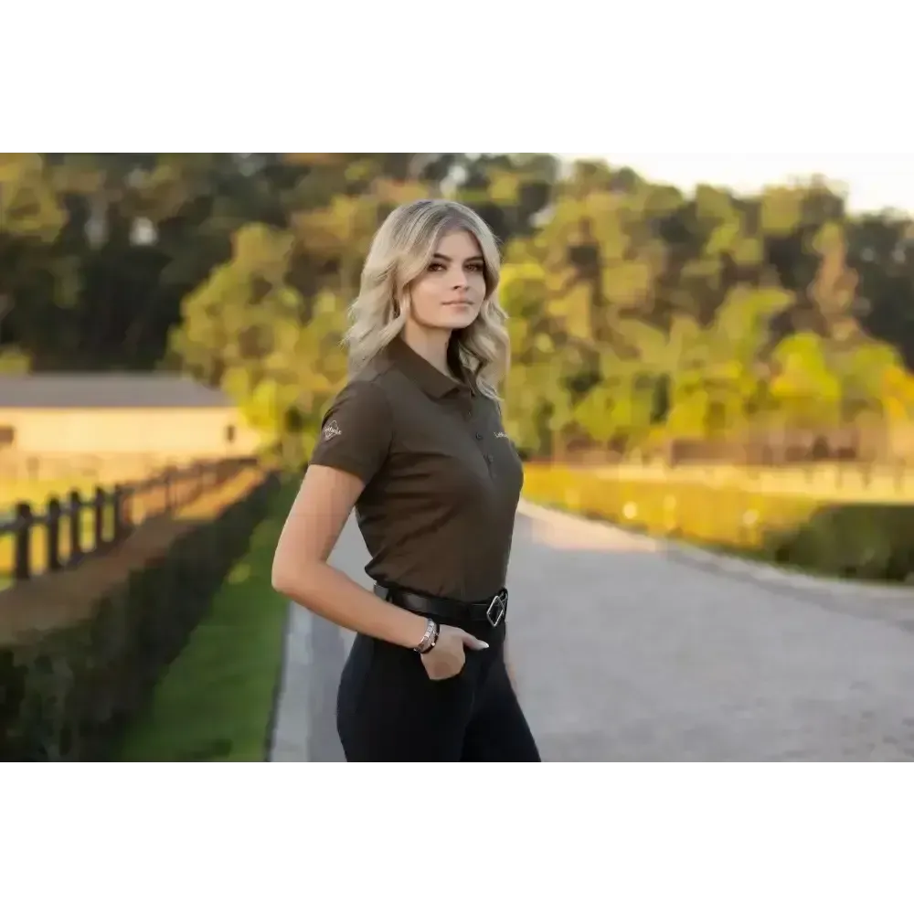 Lemieux Classique Polo Shirt Alpine UK 6 Alpine Polo Shirts