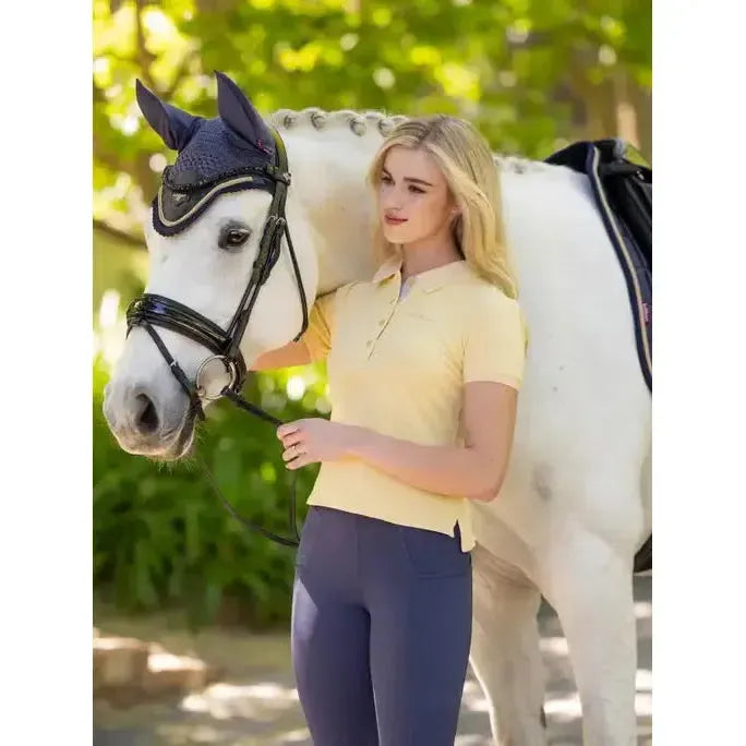 Lemieux Classique Polo Shirt Mimosa Mimosa UK 6 Polo Shirts
