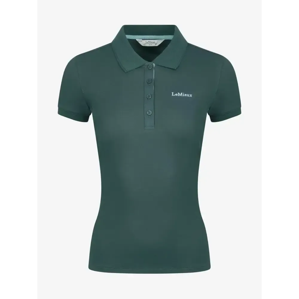 Lemieux Classique Polo Shirt Petrol UK 6 Petrol Polo Shirts