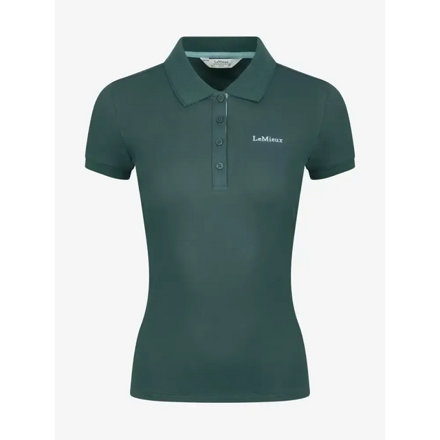 Lemieux Classique Polo Shirt Petrol UK 6 Petrol Polo Shirts