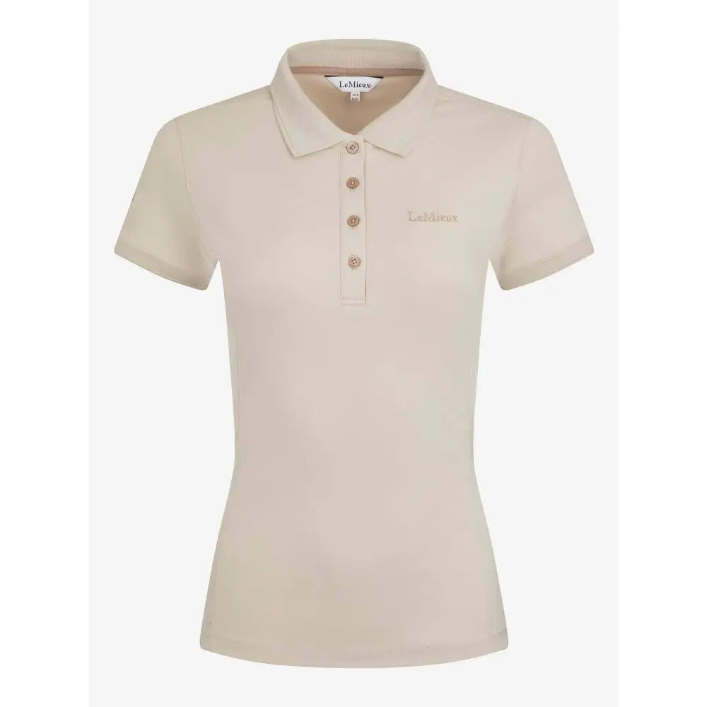 Lemieux Classique Polo Shirt Stone 6 Polo Shirts & T Shirts Barnstaple Equestrian Supplies