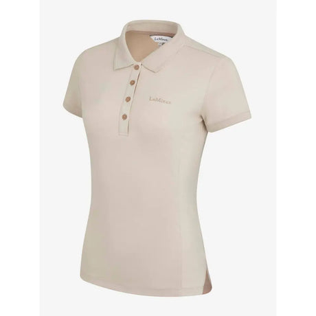 Lemieux Classique Polo Shirt Stone 6 Polo Shirts & T Shirts Barnstaple Equestrian Supplies