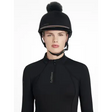 LeMieux Classique Pom Hat Silk Black Black One Size Hat Silks