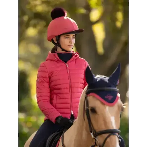 Lemieux Classique Pom Hat Silk Cranberry Cranberry One Size Hat Silks