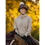 Lemieux Classique Pom Hat Silk Damson Damson One Size Hat Silks