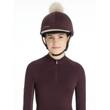 Lemieux Classique Pom Hat Silk Damson Damson One Size Hat Silks