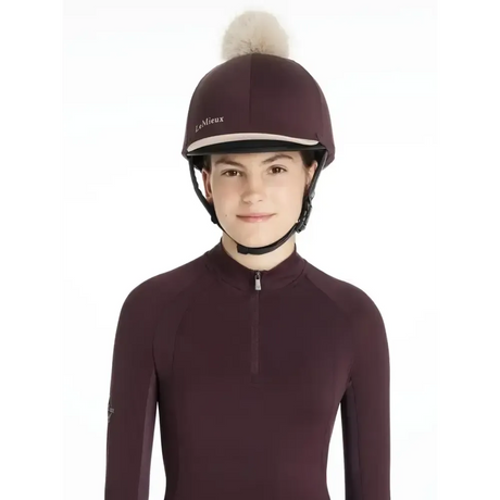 Lemieux Classique Pom Hat Silk Damson Damson One Size Hat Silks