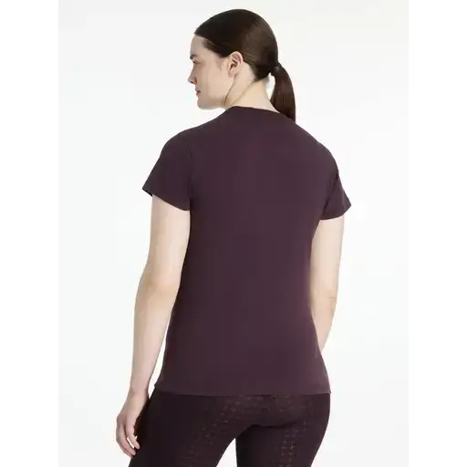 Lemieux Classique Sparkle T-shirt Damson Damson UK 6 T Shirts