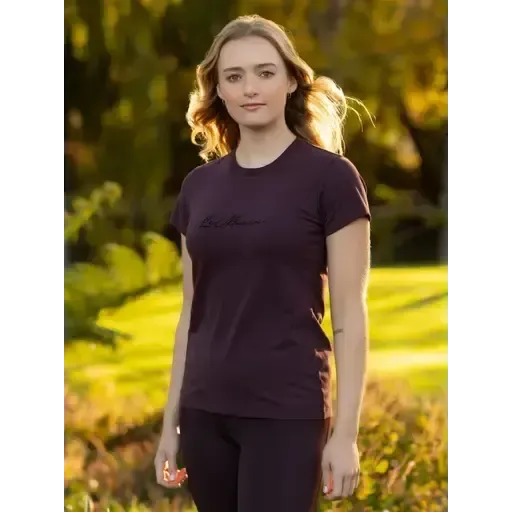 Lemieux Classique Sparkle T-shirt Damson Damson UK 6 T Shirts