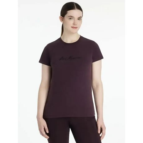 Lemieux Classique Sparkle T-shirt Damson Damson UK 6 T Shirts