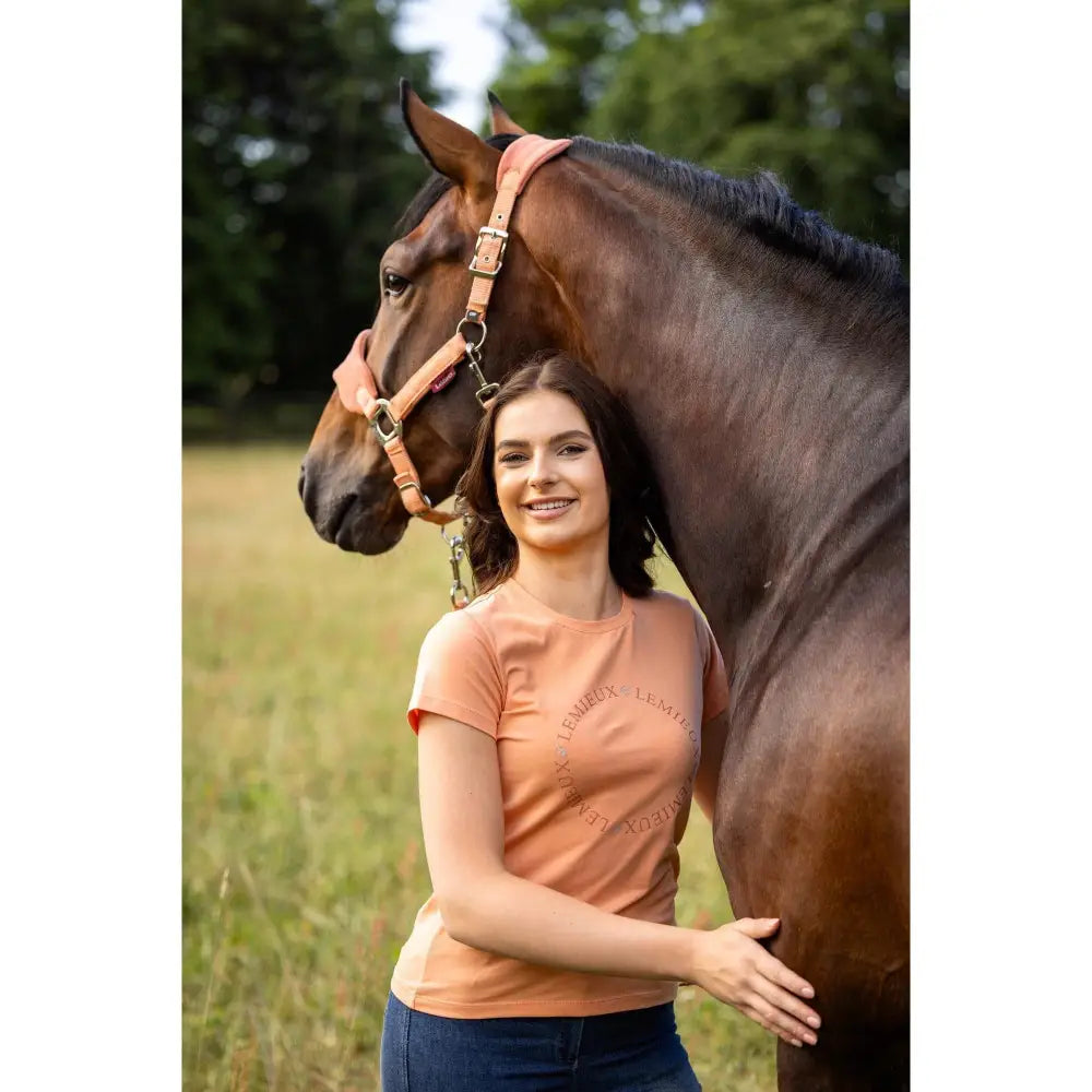 Lemieux Classique T-Shirt Sherbet 6 Polo Shirts & T Shirts Barnstaple Equestrian Supplies