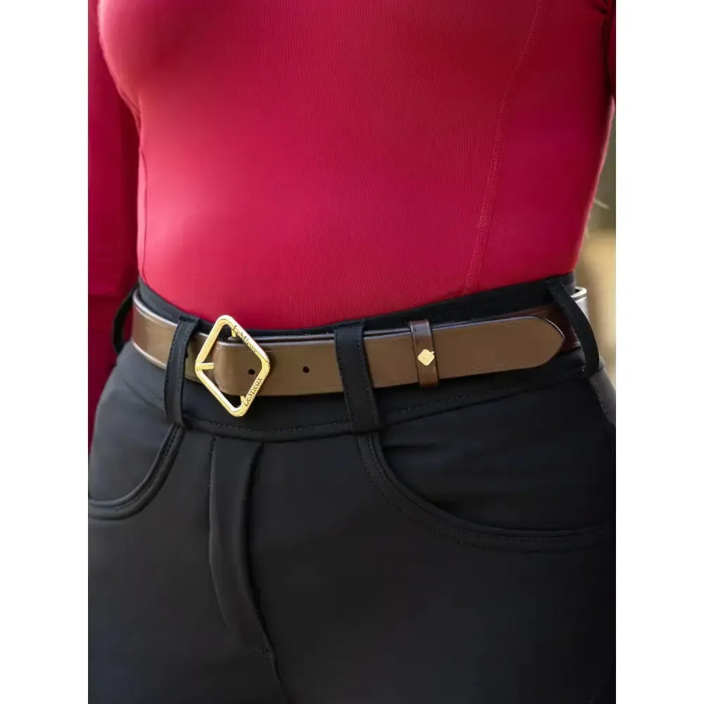 Lemieux Cleo Leather Belt Brown X-Small Brown Belts