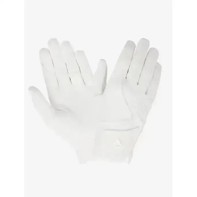 LeMieux Close Contact Glove White X Small White Riding Gloves
