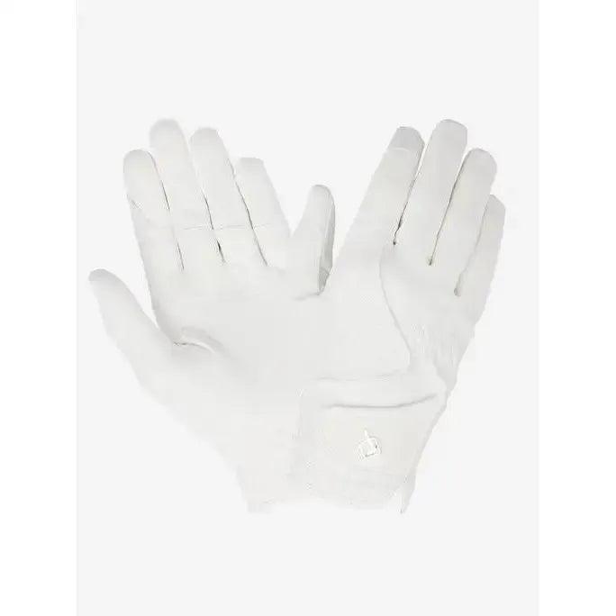 LeMieux Close Contact Glove White X-Small White Riding Gloves