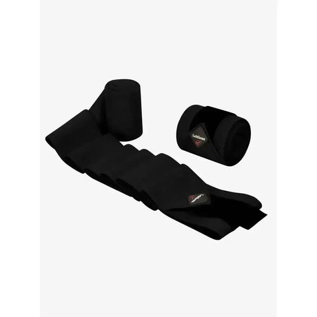 Black fabric lemieux combi bandages with soft padding and subtle branding perfect combi bandages black tail bandages