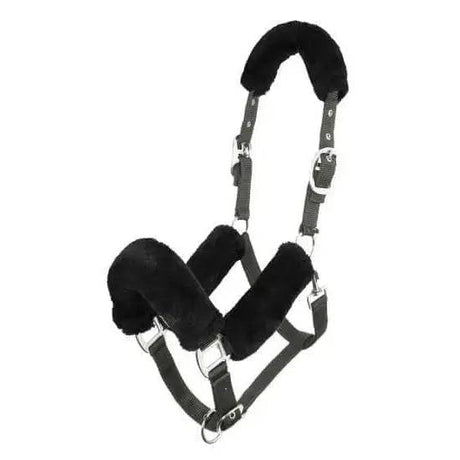 LeMieux Comfort Headcollars Black / Grey Pony LeMieux Headcollars & Leadropes Barnstaple Equestrian Supplies