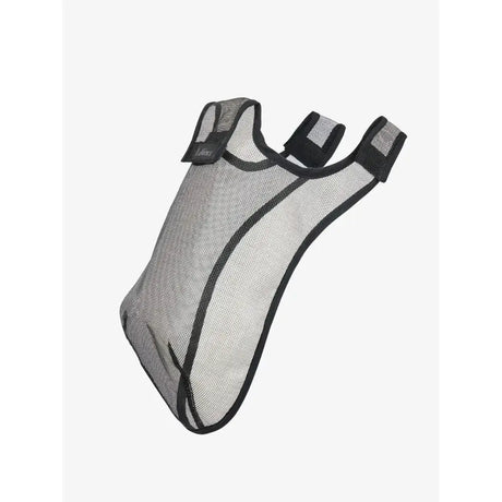 Black mesh shoulder bag with reinforced edges and adjustable straps for lemieux comfort shield drop nose filters