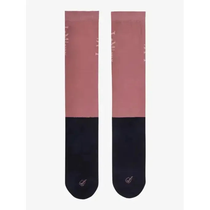 Lemieux Competition Socks 2 pack Peony Peony X-Small Riding Socks
