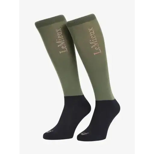 Lemieux Competition Socks 2 Pack Rosemary Rosemary X-Small Riding Socks