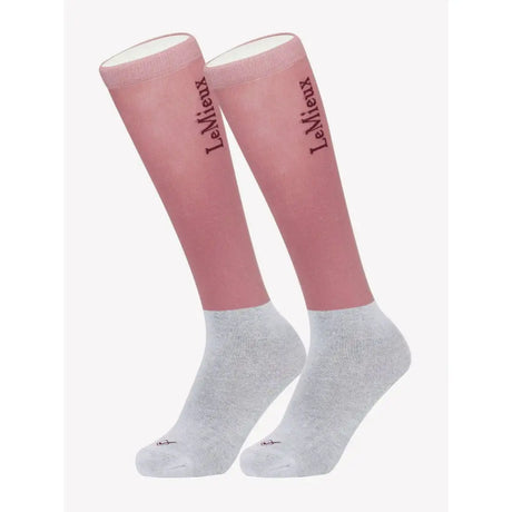 LeMieux Competition Socks Orchid Orchid Small Riding Socks Barnstaple Equestrian Supplies