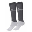 LeMieux Competition Socks Twin Pack Slate Grey Small (35-38/ 3-5) Riding Socks Barnstaple Equestrian Supplies