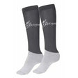 LeMieux Competition Socks Twin Pack Slate Grey Small (35-38/ 3-5) Riding Socks