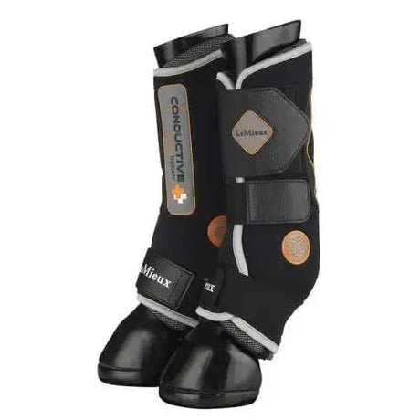 LeMieux Conductive Magno Boots Black Small Therapy Boots Barnstaple Equestrian Supplies