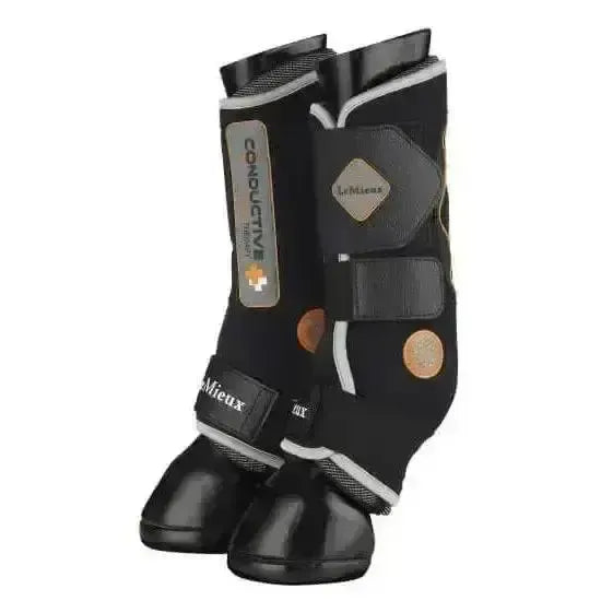 LeMieux Conductive Magno Boots Black Small Therapy Boots
