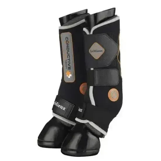 LeMieux Conductive Magno Boots Black Small Therapy Boots
