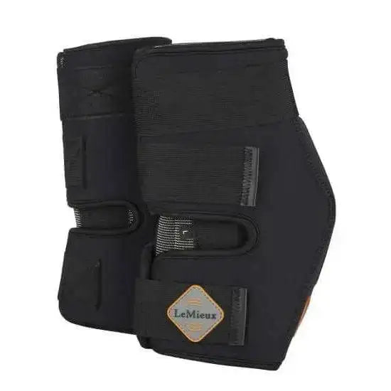 LeMieux Conductive Magno Hock Boots Black Medium Therapy Boots Barnstaple Equestrian Supplies