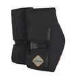 Black lemieux conductive magno hock boots with adjustable straps and diamond shaped logo patch on ankle bootie