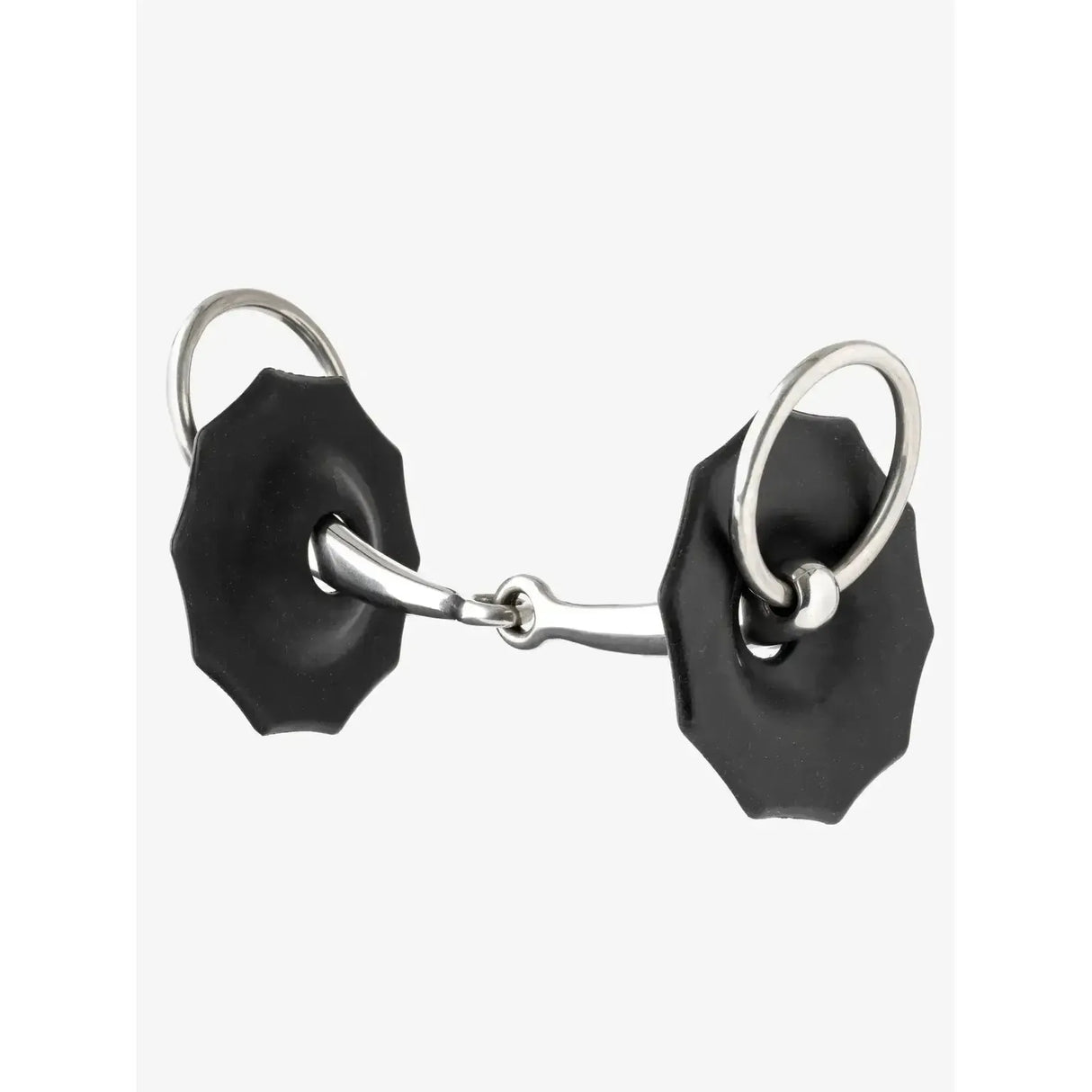 LeMieux Contoured Rubber Bit Guards Black Black Bit Guards